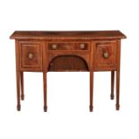 A George III mahogany sideboard