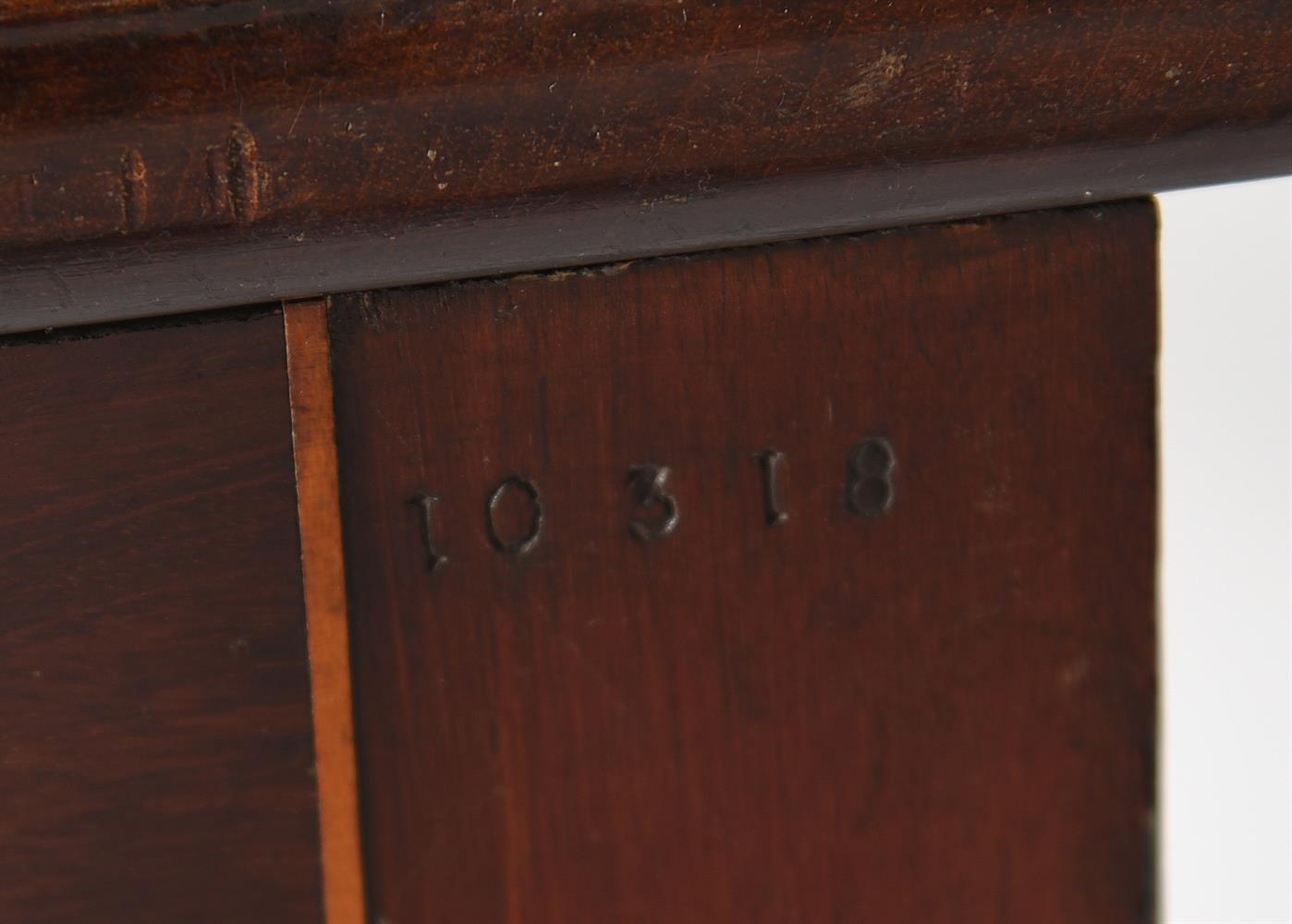 A George III mahogany and marquetry serving table - Image 3 of 3