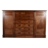 A Victorian mahogany compactum