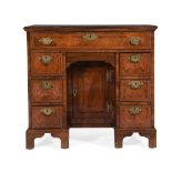 A George III mahogany kneehole desk