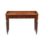 A Victorian mahogany dressing table