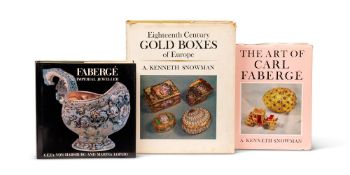 Ɵ CARL FABERGE AND RELATED: 3 VOLS.