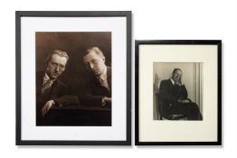 BILL BRANDT (GERMAN 1904 - 1983), SACHEVERELL SITWELL, C.1940 AND ONE LATER REPRINT (2)