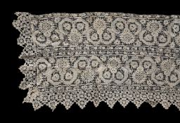 AN EXCEPTIONALLY FINE COLLECTION OF 17TH CENTURY ITALIAN LACE