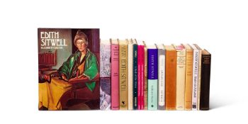 Ɵ DAME EDITH SITWELL: BOOKS BY AND ABOUT. 17 VOLUMES, 8VO., MOSTLY FIRST EDITIONS, 1930-1994