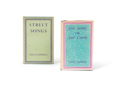 Ɵ SITWELL, EDITH. (1887 - 1964). TWO AUTHOR'S PRESENTATION COPIES TO GEORGIA SITWELL, 1942-1945