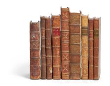 Ɵ EIGHTEENTH-CENTURY POETRY: 9 VOLUMES, 4TO.