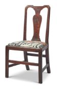 GEORGE III MAHOGANY SIDE CHAIR, CIRCA 1760