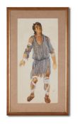 PAVEL TCHELITCHEW (RUSSIAN 1898-1957), STANDING FIGURE IN ROMAN COSTUME