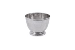 A GEORGE I IRISH SILVER SMALL BOWL BY JOHN HAMILTON