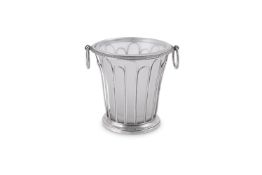 A WILLIAM IV SILVER ICE PAIL BY J. WRANGHAM & WILLIAM MOULSON