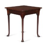 A GEORGE II MAHOGANY DROP LEAF TABLE, CIRCA 1740