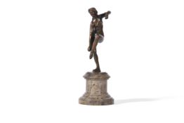 AFTER THE ANTIQUE, AN ITALIAN BRONZE FIGURE OF VENUS, 19TH CENTURY