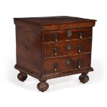 AN UNUSUAL WILLIAM & MARY WALNUT BOX COMMODE, CIRCA 1690