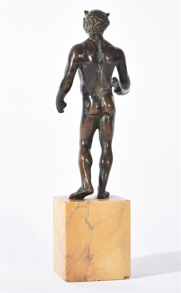 AFTER THE ANTIQUE, A BRONZE FIGURE OF EITHER PERSEUS OR HERMES, 17/18TH CENTURY - Image 3 of 3