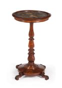 A GEORGE IV MAHOGANY OCCASIONAL TABLE, CIRCA 1830
