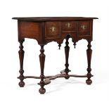 A GEORGE I WALNUT SIDE TABLE, CIRCA 172O