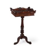 Y A GEORGE IV ROSEWOOD TABLE, JARDINIERE OR 'FLOWER STAND', ATTRIBUTED TO GILLOWS, CIRCA 1825