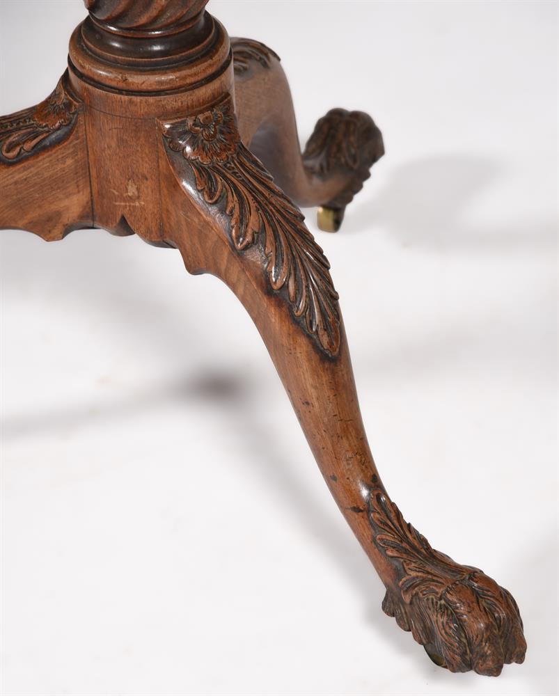 A GEORGE II MAHOGANY TRIPOD TABLE, POSSIBLY IRISH, CIRCA 1750 - Image 3 of 5