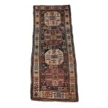 AN AKSTAFA LONG RUG, approximately 256 x 98cm