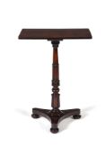 Y A WILLIAM IV ROSEWOOD PEDESTAL TABLEIN THE MANNER OF MARSH AND TATHAM, CIRCA 1830