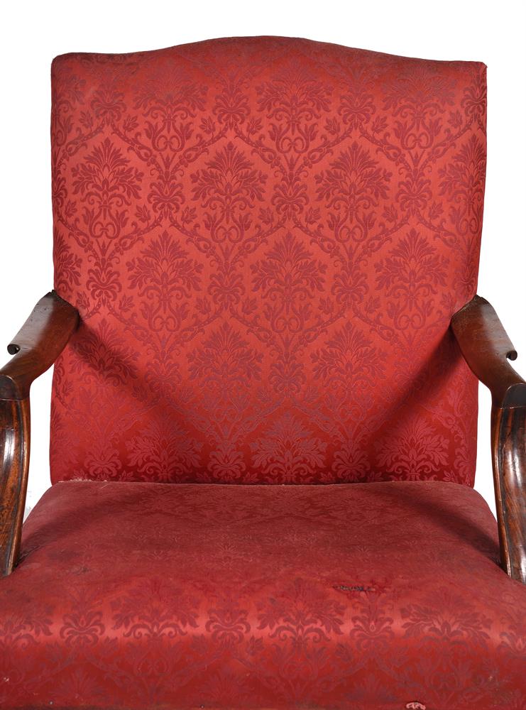 A PAIR OF GEORGE III MAHOGANY OPEN ARMCHAIRS, CIRCA 1780 - Image 3 of 7