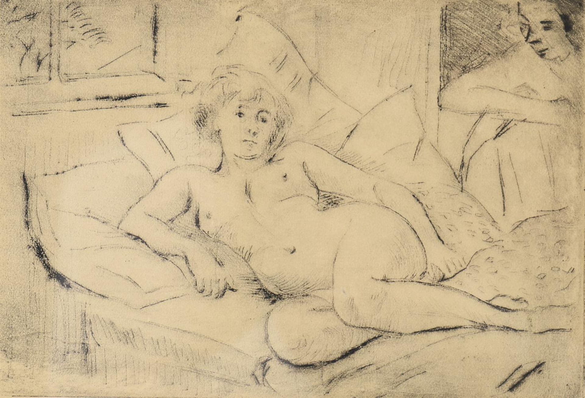λ Martin Bloch (German 1883-1954), Reclining nude - Bild 2 aus 10