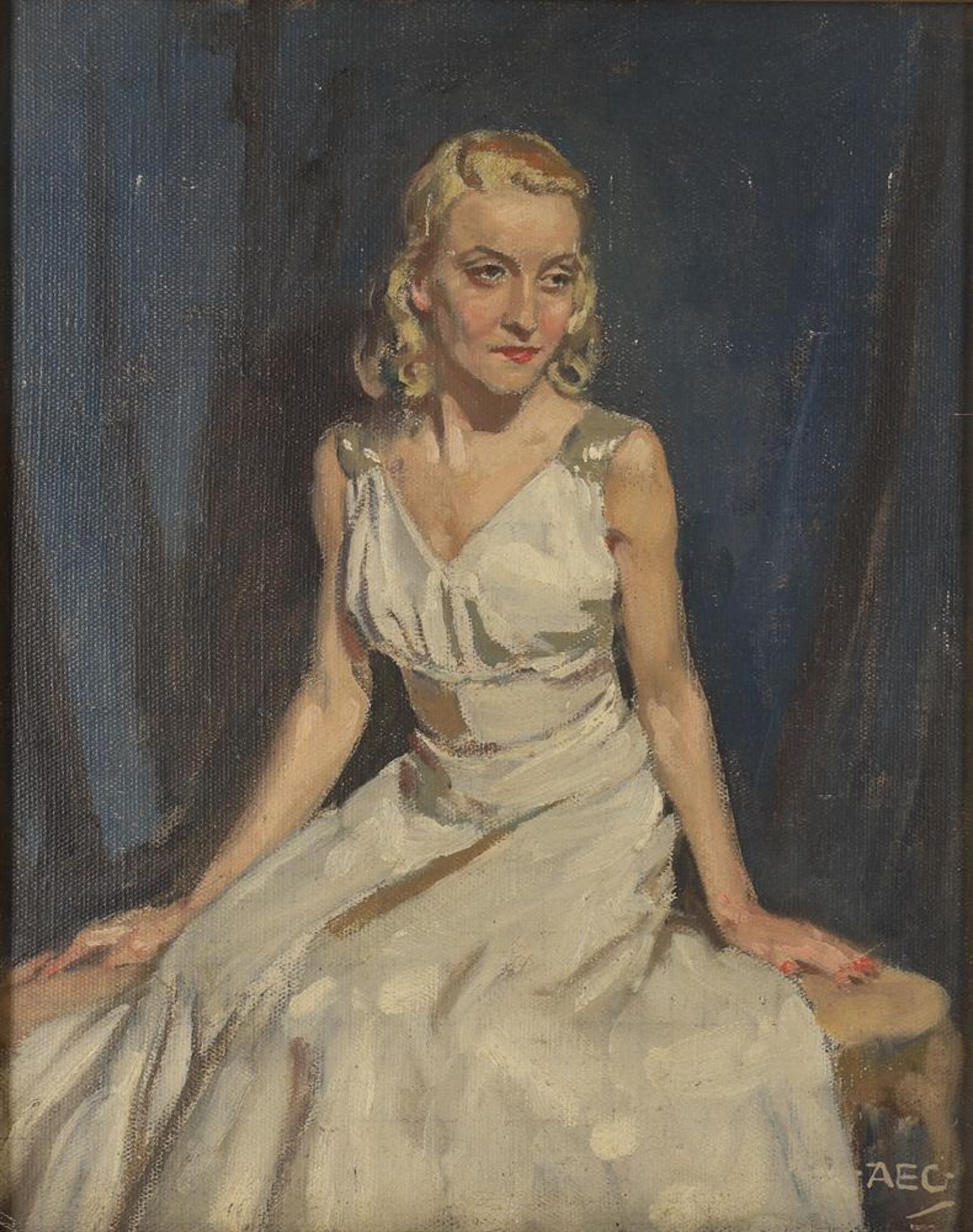 λ Alfred Egerton Cooper (British 1883-1974), Model in White