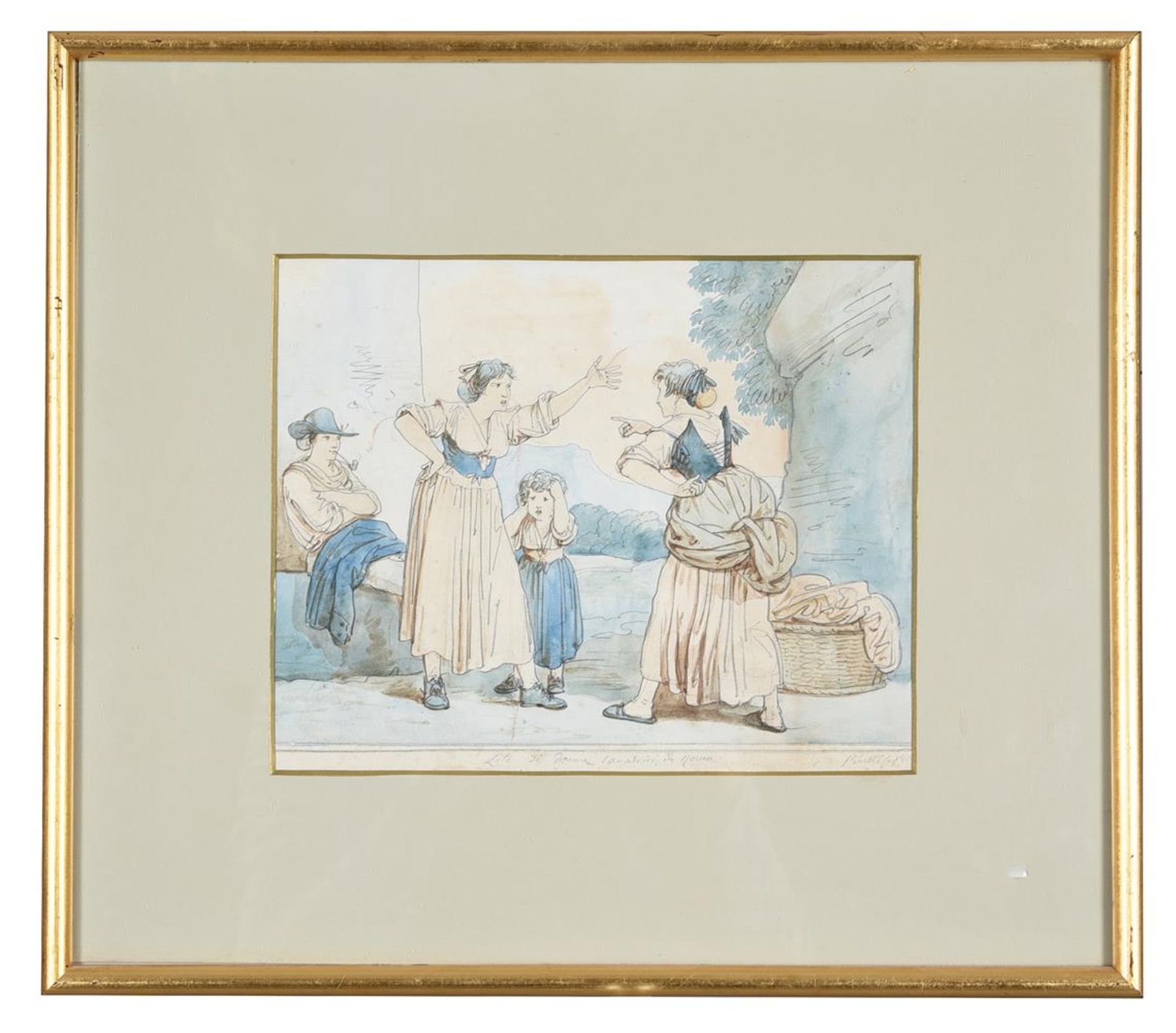 Bartolomeo Pinelli (Italian 1781-1835), Twelve depictions of Italian peasant life - Bild 20 aus 25