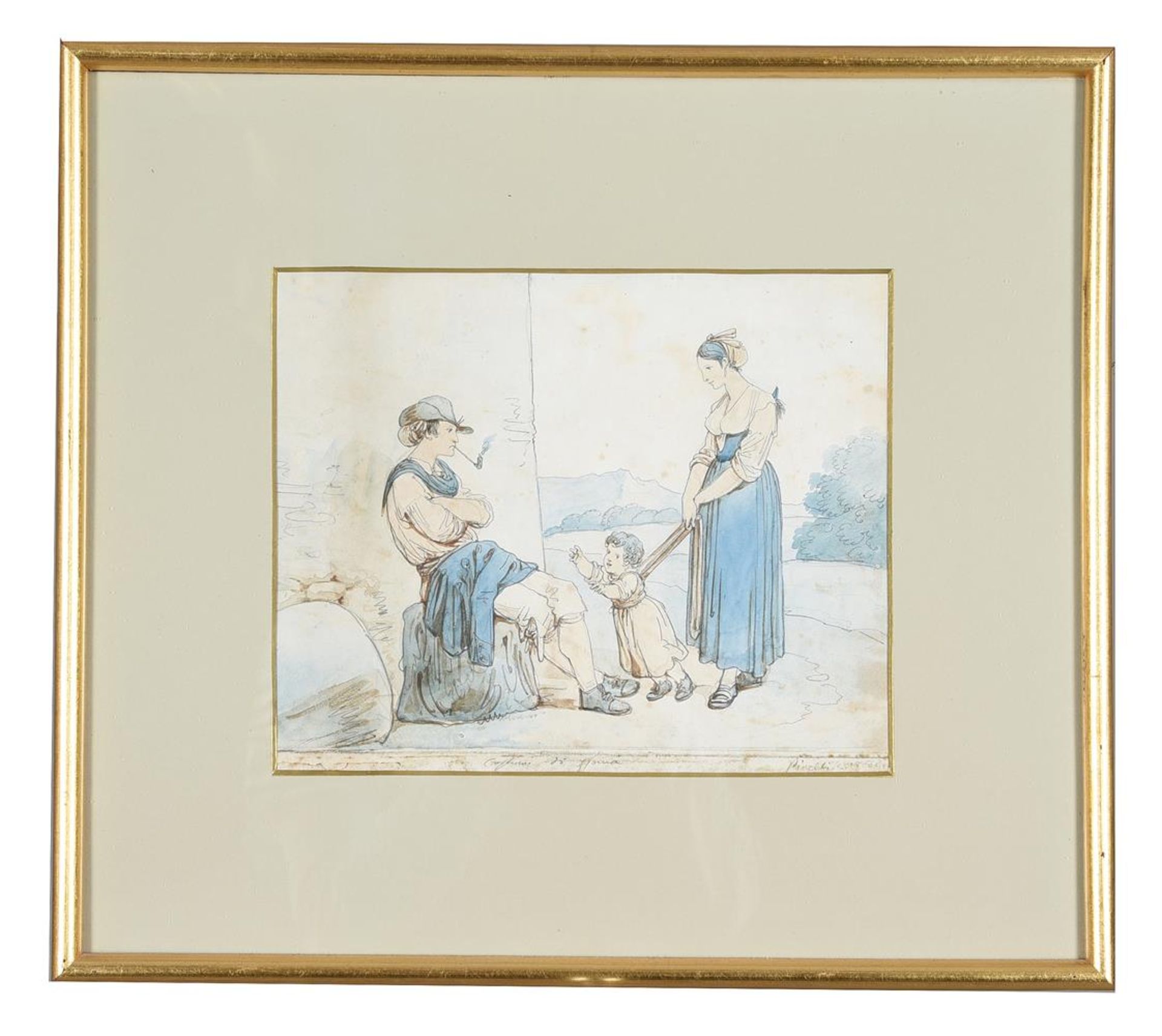 Bartolomeo Pinelli (Italian 1781-1835), Twelve depictions of Italian peasant life - Bild 22 aus 25