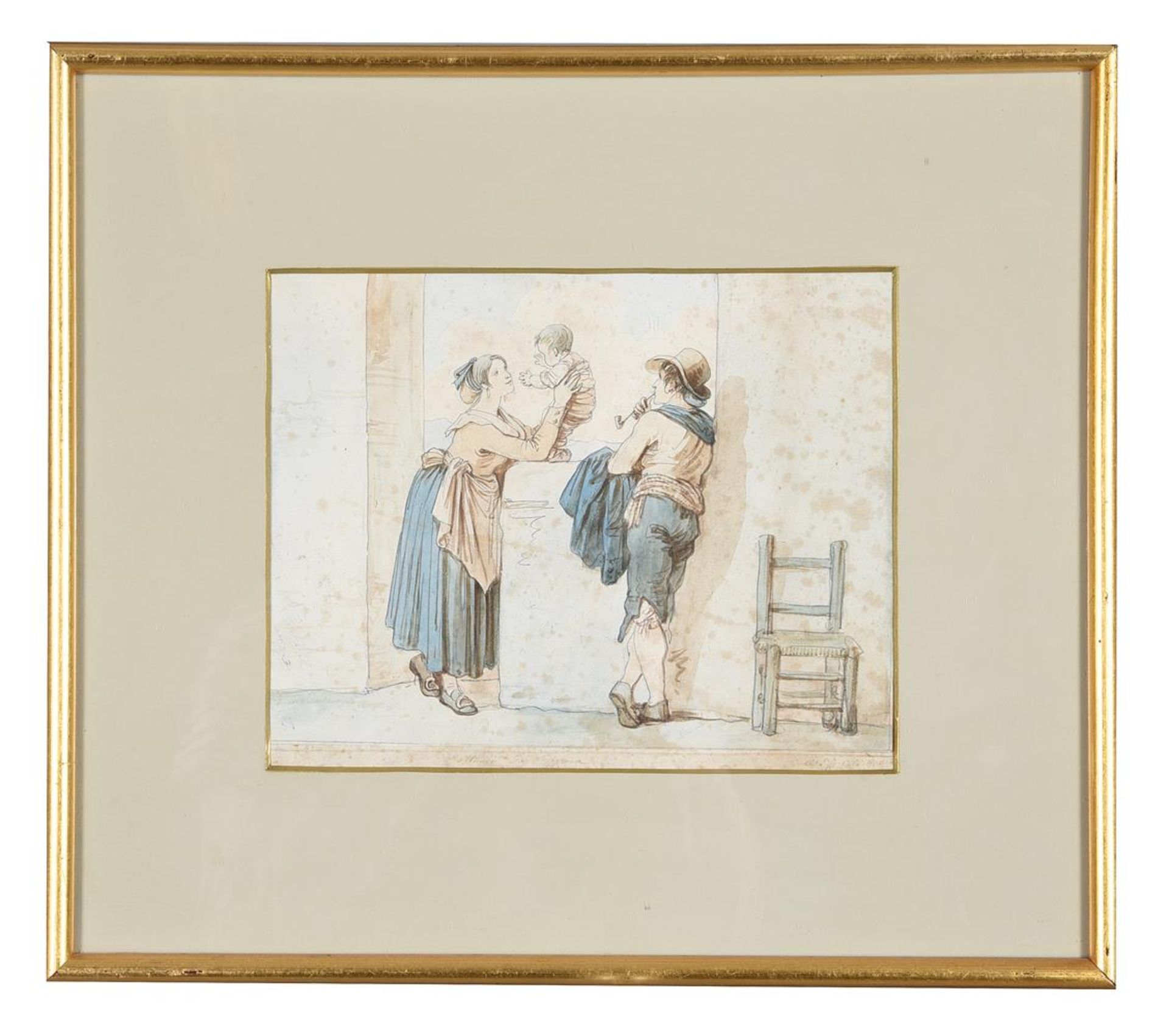 Bartolomeo Pinelli (Italian 1781-1835), Twelve depictions of Italian peasant life - Bild 13 aus 25