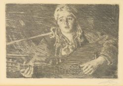 Anders Zorn (Swedish 1860-1920), Ols Maria