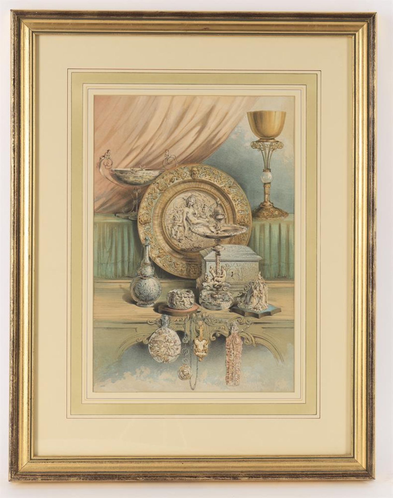 After Matthew Digby Wyatt, A set of 5 decorative prints of urns and tableware - Bild 10 aus 10