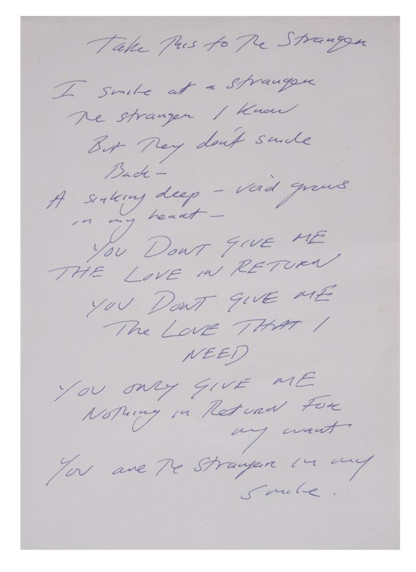 λ Tracey Emin (British b. 1963), 'Take This to the Stranger' - Bild 2 aus 2