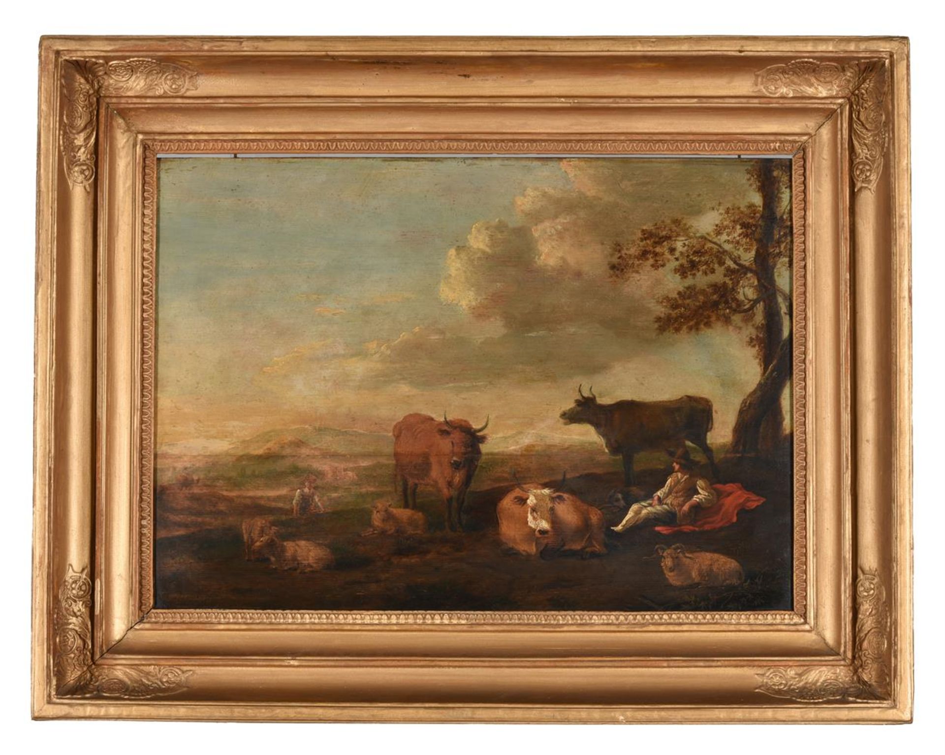 Continental School (late17th century), Shepherds and cows in a landscape - Bild 2 aus 3