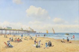 λ Roland Davies (British 1904-1993), Brighton beach