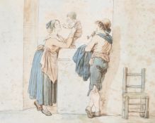 Bartolomeo Pinelli (Italian 1781-1835), Twelve depictions of Italian peasant life