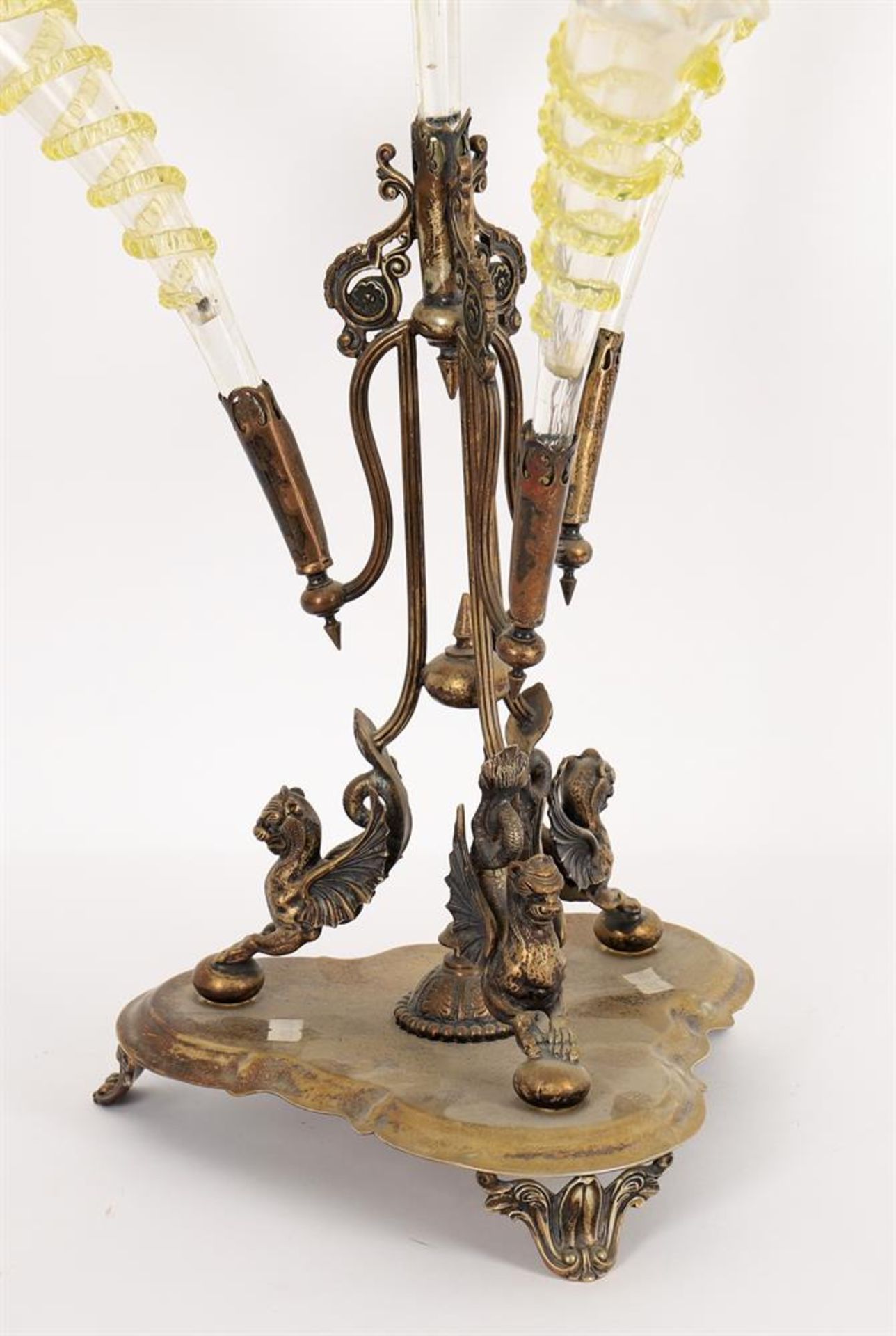 An electro-plated epergne by Walker & Hall - Bild 3 aus 3