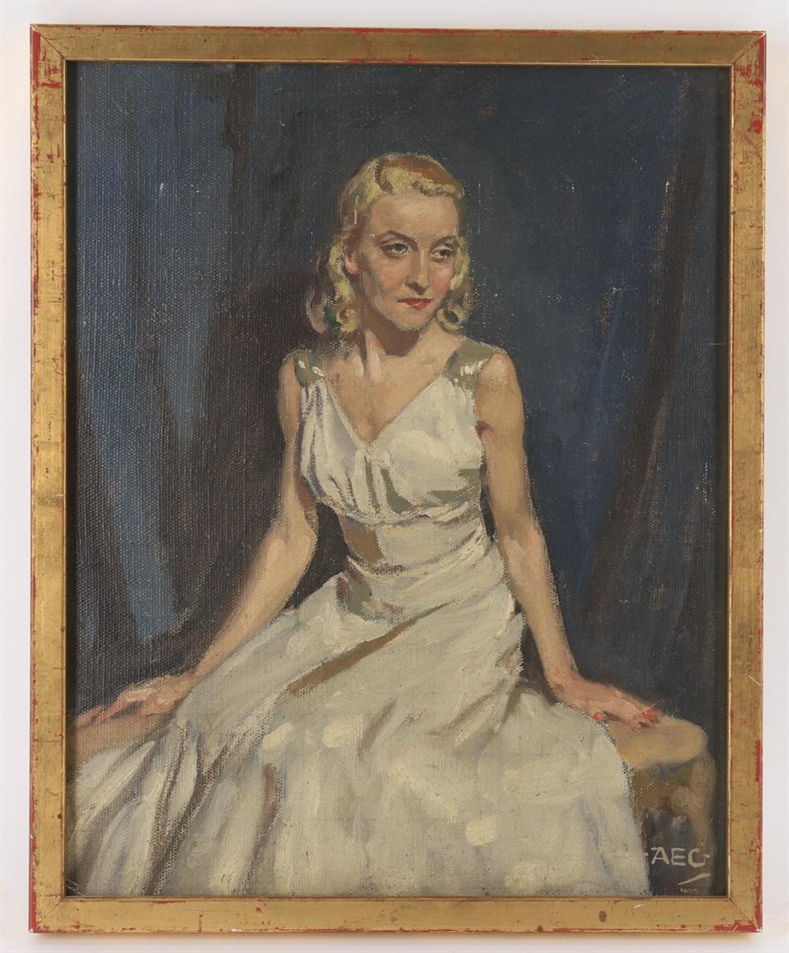 λ Alfred Egerton Cooper (British 1883-1974), Model in White - Bild 2 aus 3