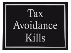 λ Jeremy Deller (British b. 1966), Tax Avoidance Kills