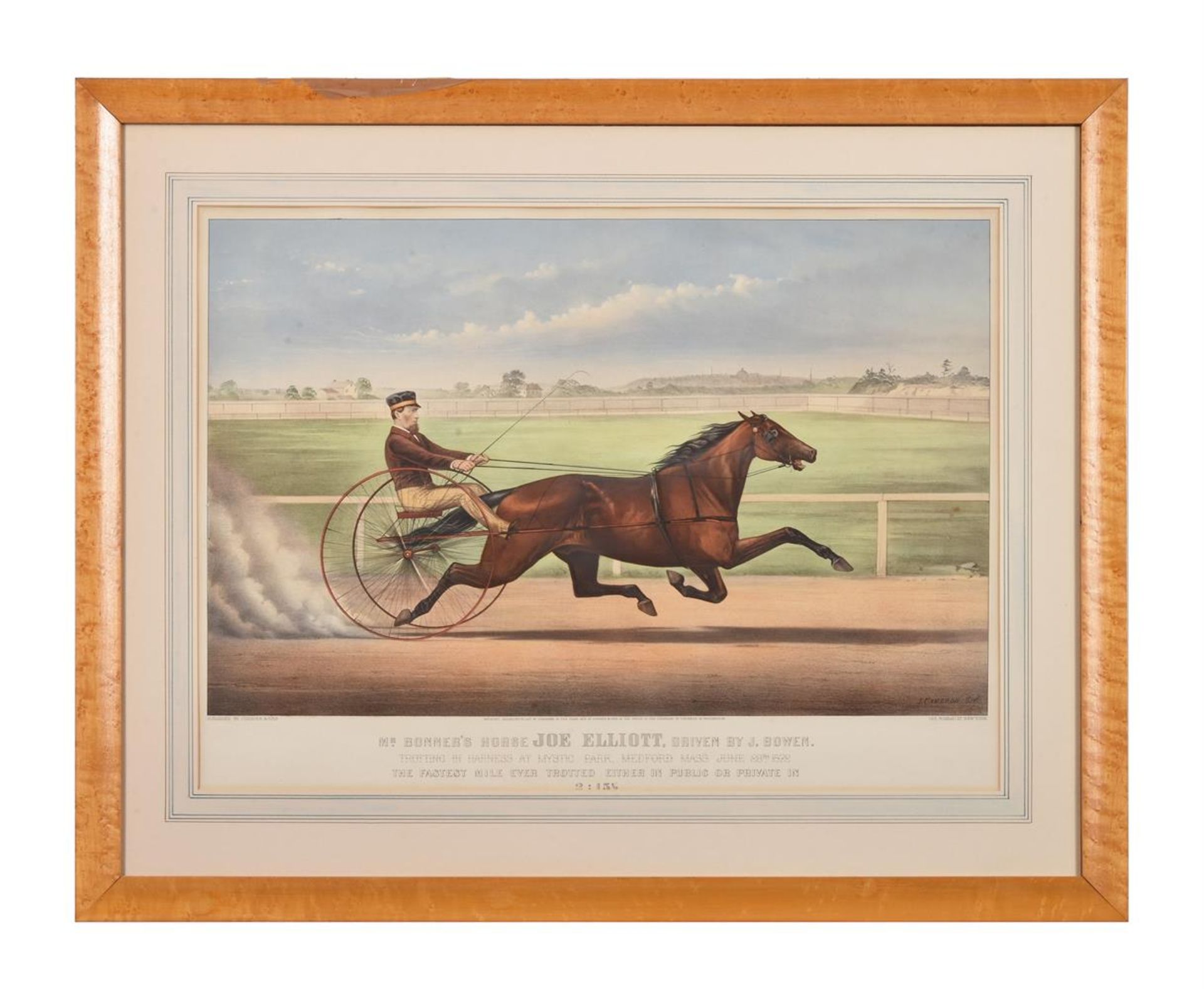 After Hunt Snr., after the engraving by Hunt & Son, Two decorative racehorse prints - Bild 5 aus 6