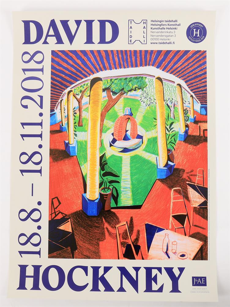 After David Hockney, Kunsthalle Helsinki Exhibition Poster - Image 3 of 3