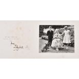 Royal Christmas card signed by Elizabeth the Queen Mother