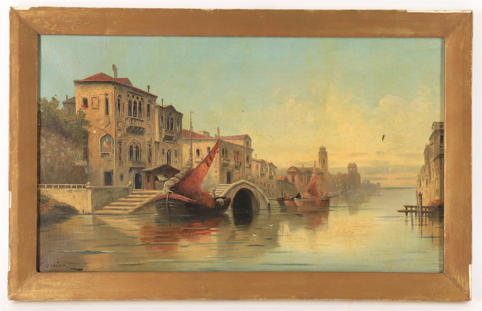 λ Attributed to Hanus F. Herink (Czech 1889-1958), Venice - Image 2 of 3