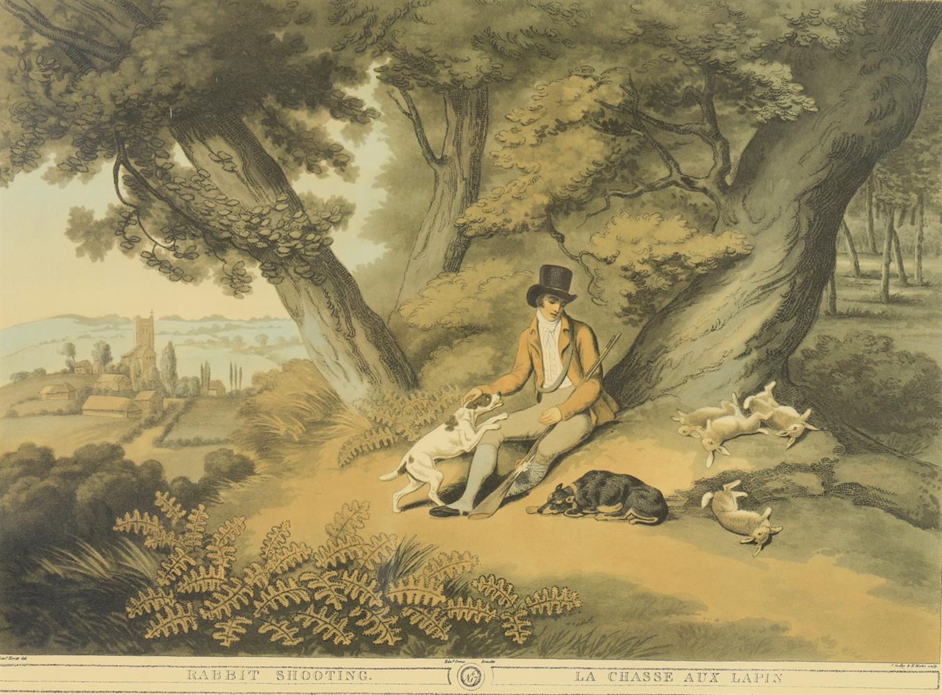 After Samuel Howitt, two hunting related prints