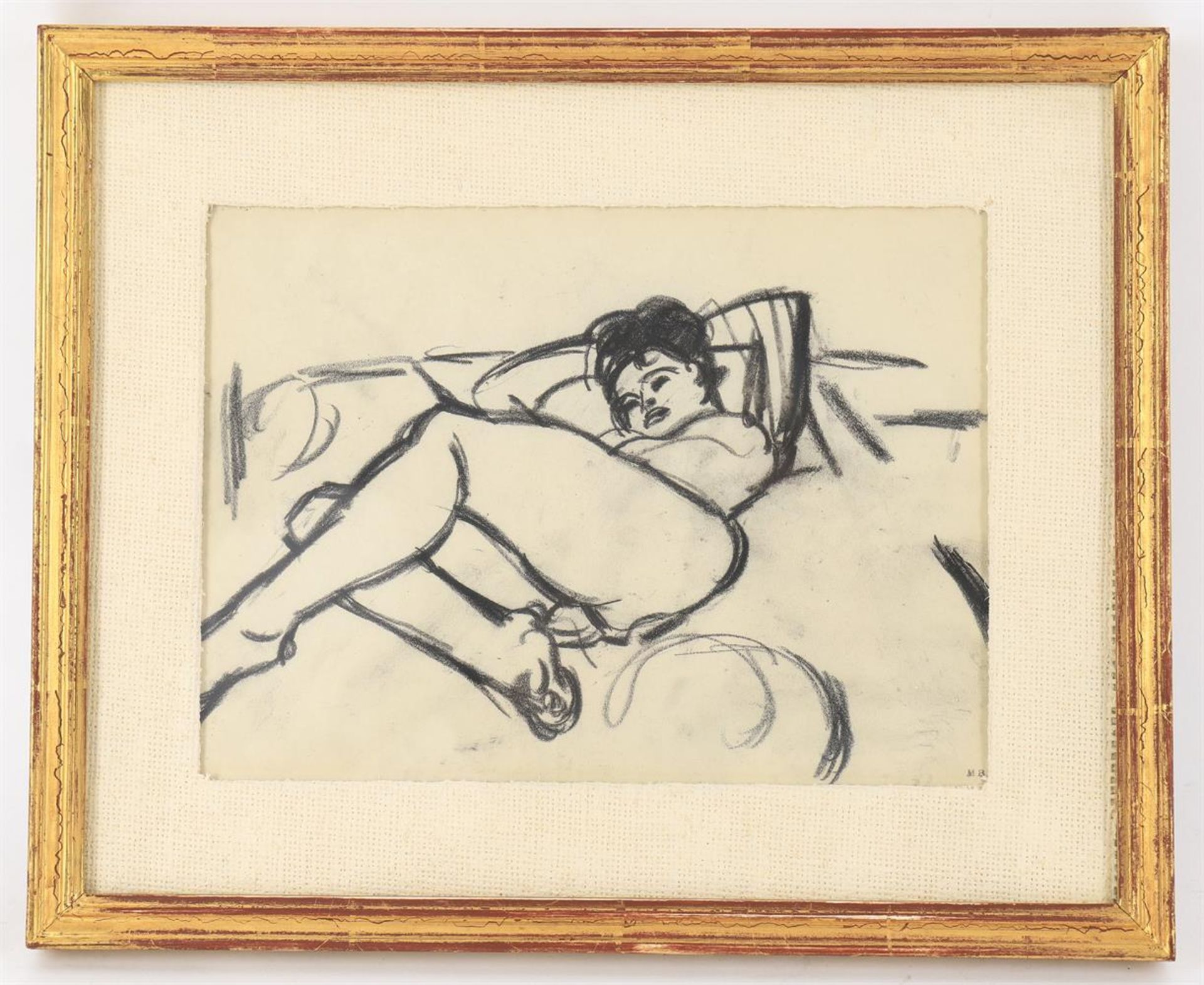 λ Martin Bloch (German 1883-1954), Reclining nude - Bild 7 aus 10
