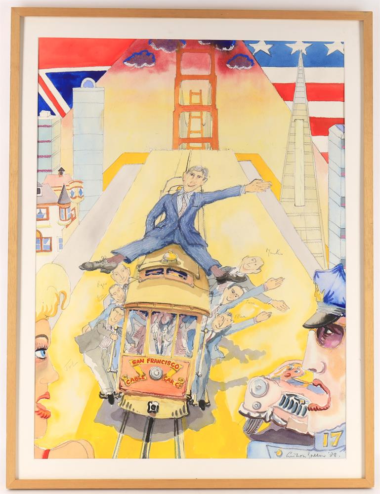 λ Anthony Green RA (British b. 1939), 'Memory of San Francisco'