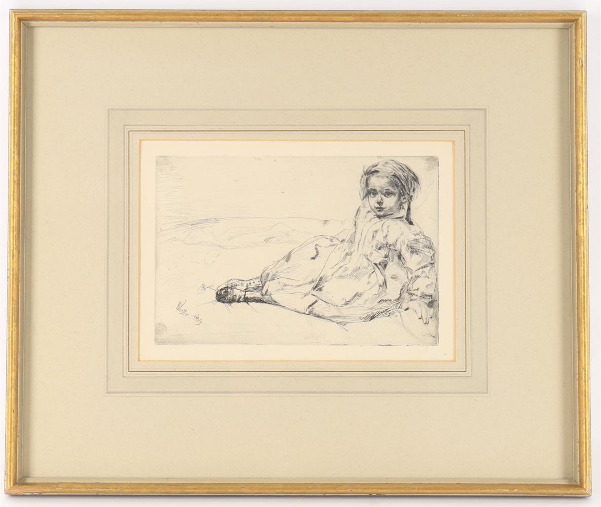 James Abbott McNeill Whistler (1834-1903), Bibi Valentin - Bild 2 aus 3