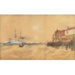 Thomas Bush Hardy (British 1842-1897), Portsmouth Harbour, 1891