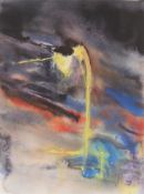 λ Tony Porter (British 20th/21st century), Lamp in a Storm, Lyme Regis